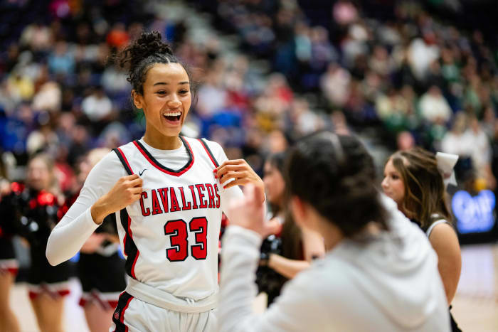 Clackamas Jesuit 6A Oregon girls basketball quarterfinal 2024 Naji Saker-49
